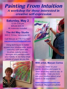 Painting From Intuition-May 2